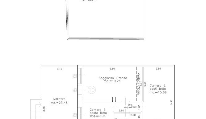 Plan. 10 Piano primo